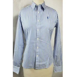 Ralph Lauren Button Down Size 12 Slim Fit Striped
